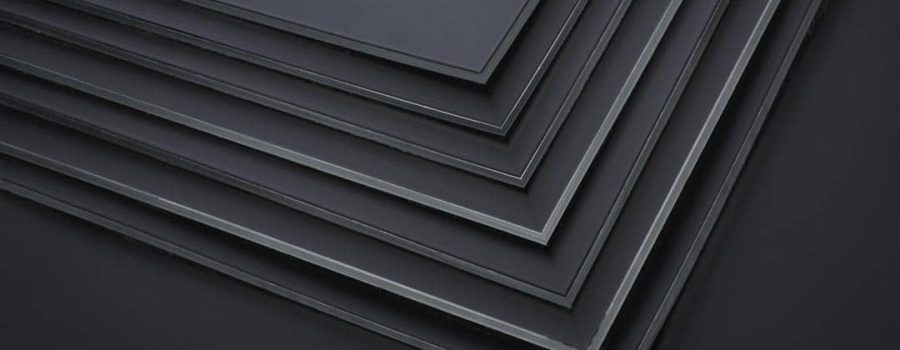 black plastic sheets